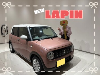 新型ラパンをご納車しました。